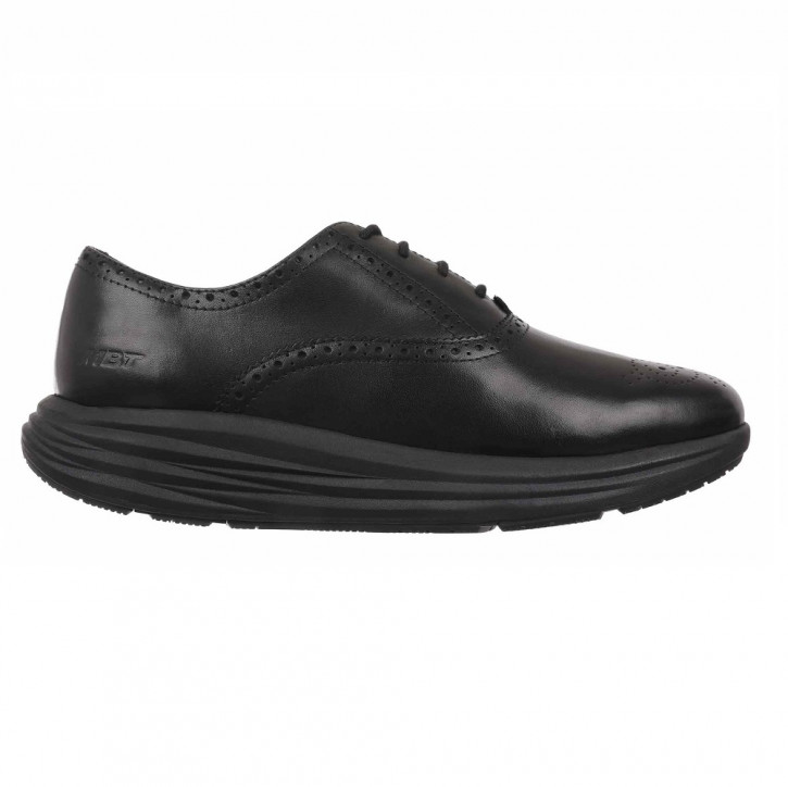 Oxford Wing 3 black/black MBT Schuhe